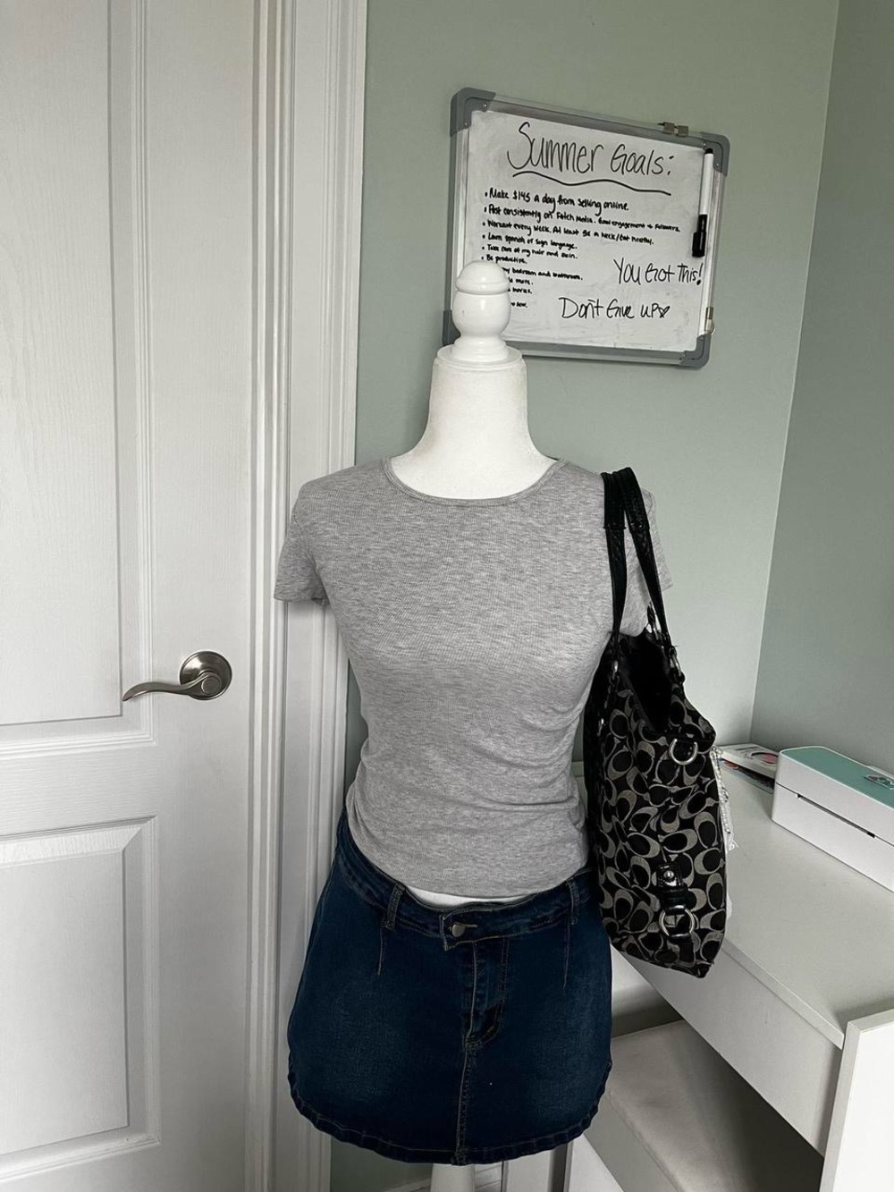 Gray Tee